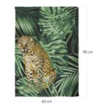 Printed Cotton Rug Leopard 60X90Cm (1175)