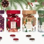 20 Pk Christmas Cracker Tealights -Festive Cheer Candle