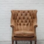 Italian Leather Buyy Chair