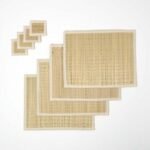 Grass Placemat & Coaster Set