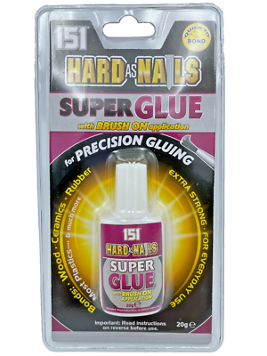 s-l400.png Hard As Nails Brush On Super Glue 20G - Image 1