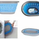 Beldray Foldable Laundry Basket Oval Grey