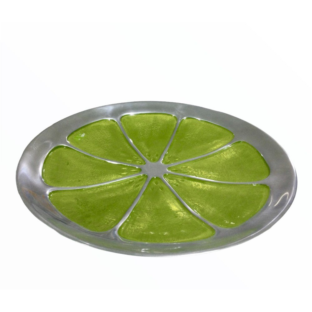 silea-centrotavola-agrumi-verde.jpg Lime Decorative Bowl Large (Lime) - Image 1