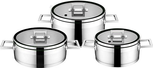 tac-diva-6-parca-celik-z.jpg Tac Nove S/S 3Pc Pot Set - Image 1