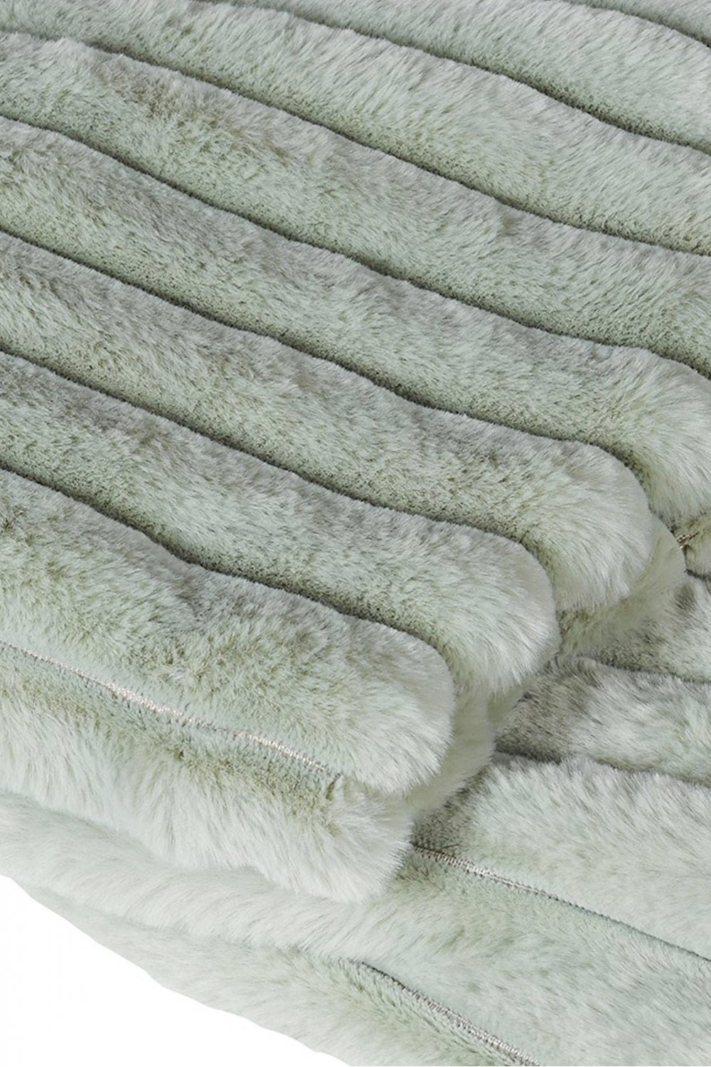 the-home-collection-mint-green-stripe-throw-p67517-69816_image.jpg Mint Green Stripe Throw - Image 1