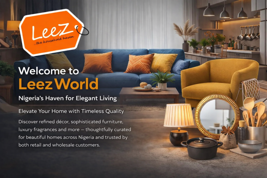 Home Decor, Furniture & Fragrance Shop in Lagos | Leez World