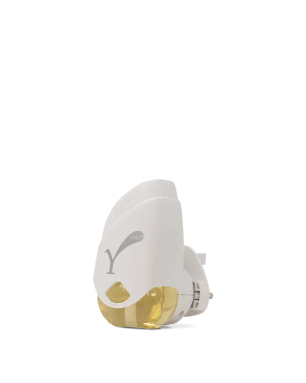 Plug-in air freshener releasing fragrance into a modern Lagos home interior for continuous freshness