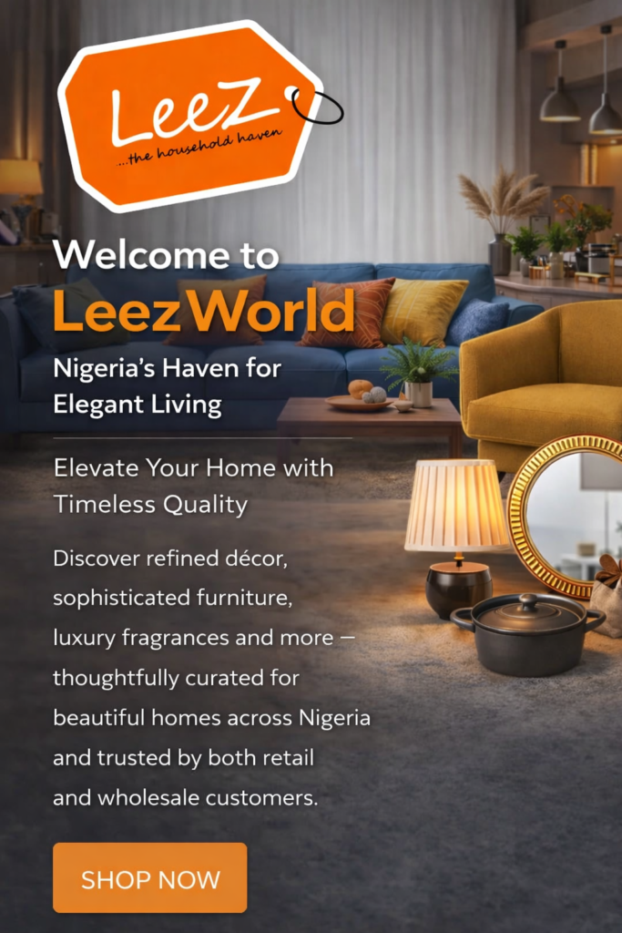 Home Decor, Furniture & Fragrance Shop in Lagos | Leez World