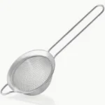 16cm metal tea strainer fine mesh sieve with handle for tea and kitchen use in Lagos, Nigeria