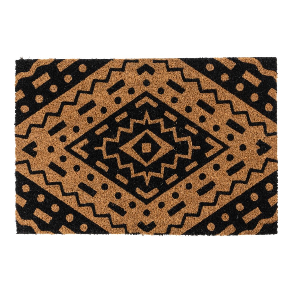 Latex coir Aztec 40x60cm doormat entrance mat for doorway in Lagos Nigeria