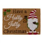 latex backed eco friendly christmas coir doormat gonks 40x58cm festive entrance mat in Lagos, Nigeria