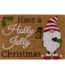 latex backed eco friendly christmas coir doormat gonks 40x58cm festive entrance mat in Lagos, Nigeria