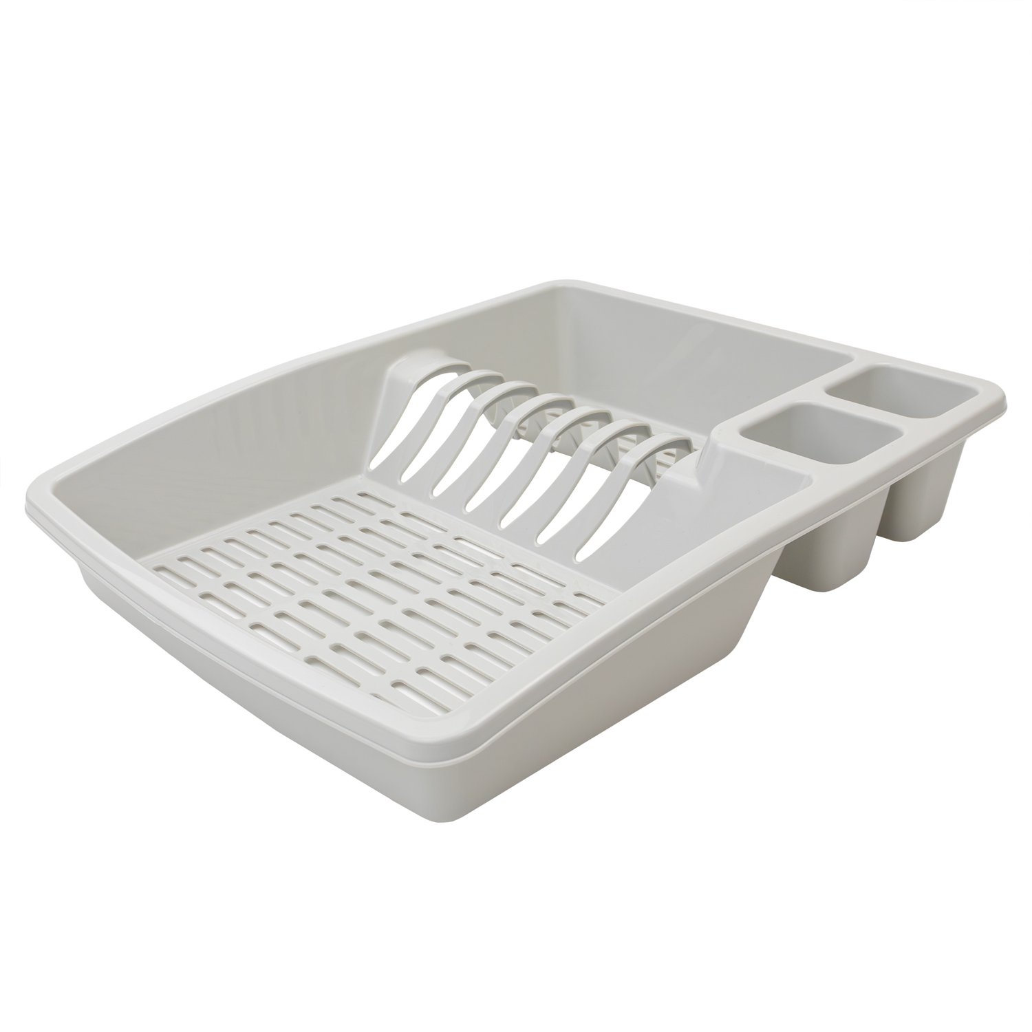 Kitchen Dish Sink Drainer Grey Plastic Countertop Dish Drying Rack Grey dish sink drainer kitchen rack for drying plates and utensils in Lagos Nigeria