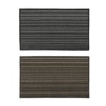 Arona indoor washable black mat 50x80cm floor mat for doorway in Lagos, Nigeria