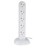 10 way 2m tower extension lead with neon power indicator for office electronics in Lagos, Nigeria.