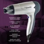 Silver Paul Anthony Eco-Dry 1600W hair dryer for energy-efficient hair styling in Lagos, Nigeria