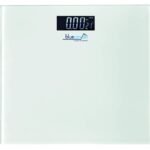 S series digital bathroom scale white tempered glass body weight scale in Lagos, Nigeria