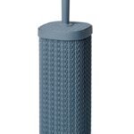 Lace toilet brush plastic slate blue bathroom brush with holder in Lagos, Nigeria
