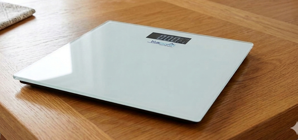 S series digital bathroom scale white tempered glass body weight scale in Lagos, Nigeria