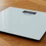 S series digital bathroom scale white tempered glass body weight scale in Lagos, Nigeria