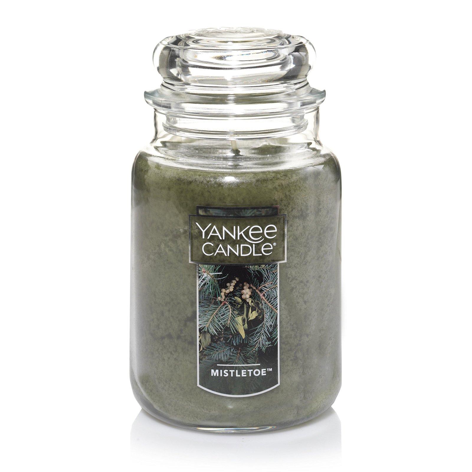 Yankee Candle Mistletoe Large Jar 22oz Long-Burning Festive Scented Candle Yankee Candle Large Jar 22oz Mistletoe scented candle in glass jar, Lagos, Nigeria