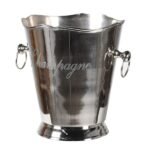 Nickel wine cooler metallic ice bucket for wine and champagne serving in Lagos Nigeria