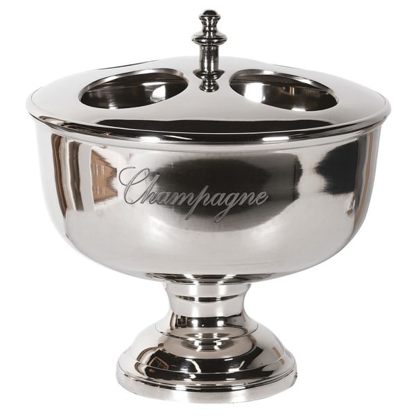 4 bottle nickel wine cooler metal ice bucket for entertaining in Lagos Nigeria
