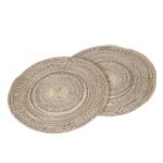 Paper woven placemat decorative table mat for dining in Lagos Nigeria