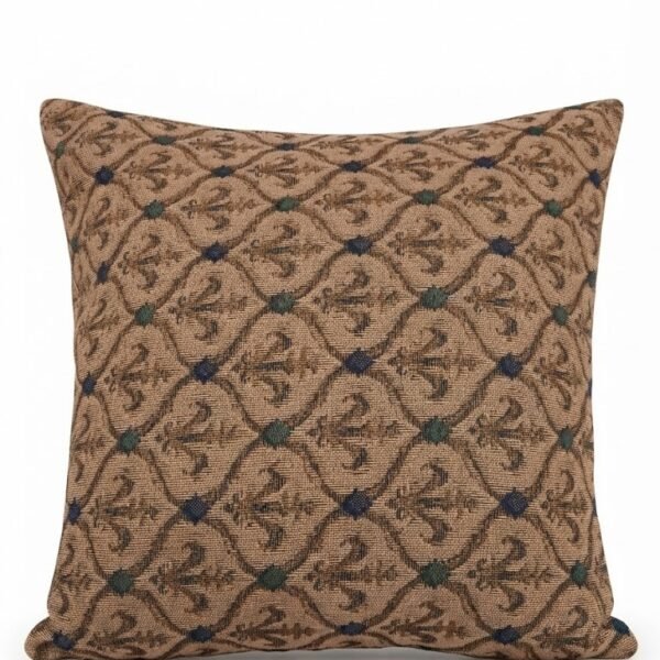 Decorative throw pillow on a modern sofa for living room décor, Lagos, Nigeria