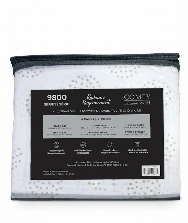 Comfy king size bed sheet neatly spread on a modern bed in Lagos, Nigeria