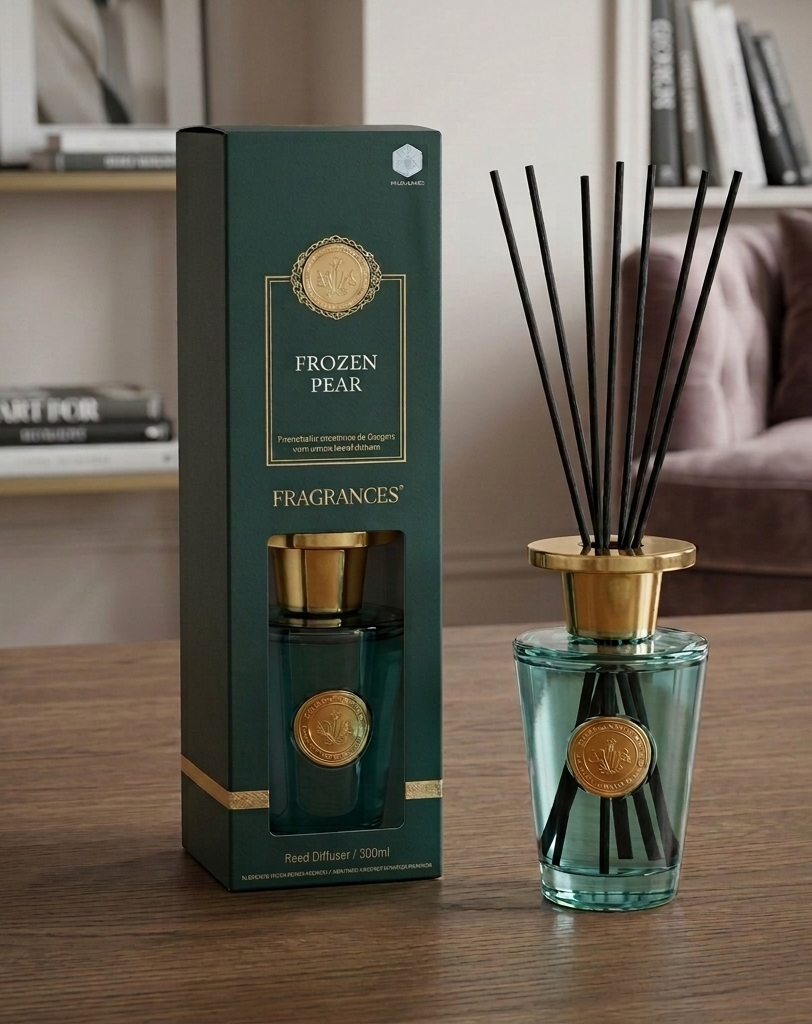 Sences Frozen Pear Premium Reed Diffuser 300ml Luxury Home Fragrance Sences Frozen Pear Premium Reed Diffuser 300ml with reeds for home fragrance, Lagos, Nigeria