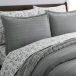 Scott Living king size duvet set on a neatly made bed in a modern bedroom, Lagos, Nigeria