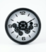 Black Wall Clock, classic decorative timepiece for home or office interiors in Lagos, Nigeria