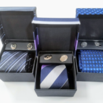 Tie-Cufflink Gift Set with tie and cufflinks for formal wear in Lagos, Nigeria