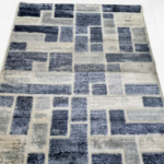 Dark Blue 5 x 7 ft Rug for living room décor in Lagos, Nigeria