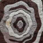 Brown 5 x 7 ft Rug for living room décor in Lagos, Nigeria