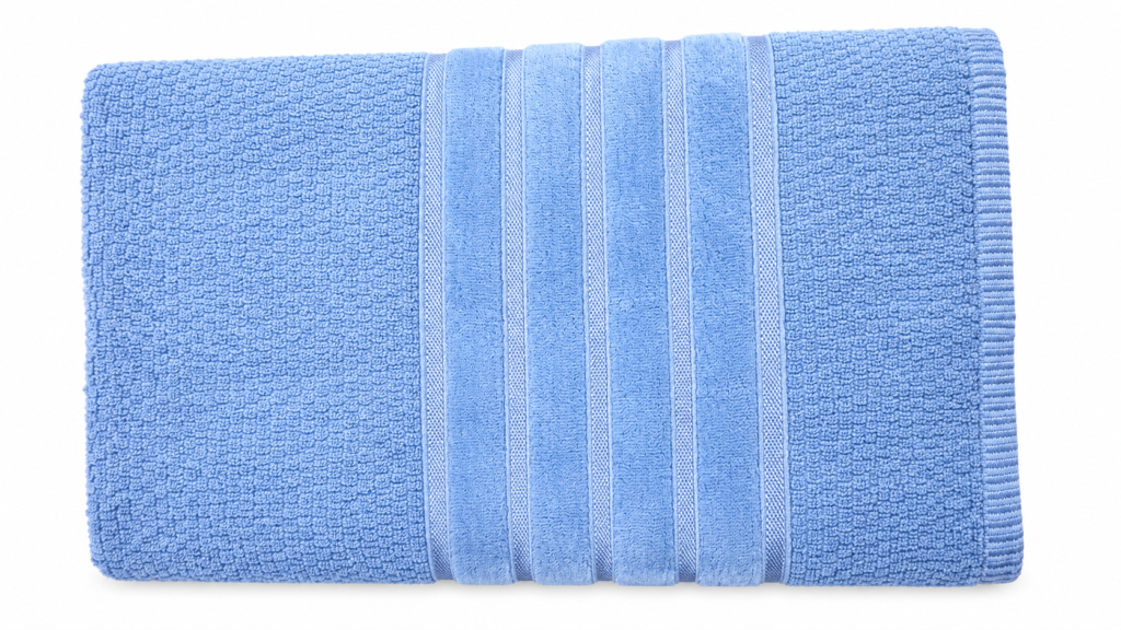 Selerino Bath Towel Ocean Blue, stylish bathroom towel, Lagos, Nigeria