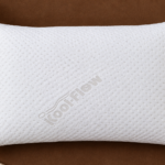 White Throw Pillow Bamboo decorative cushion for home décor in Lagos, Nigeria