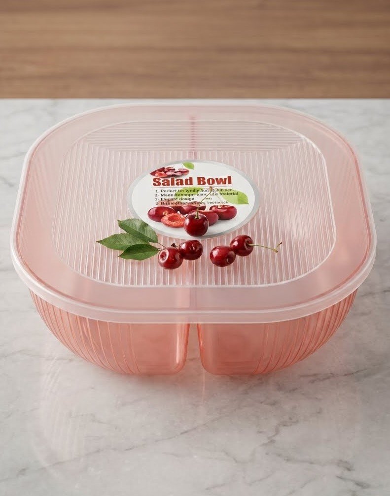 4 Pcs Salad Bowl Set for serving salads and fruit in Lagos, Nigeria