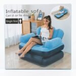 Inflatable Sofa Single Size for flexible seating in a home living space in Lagos, Nigeria