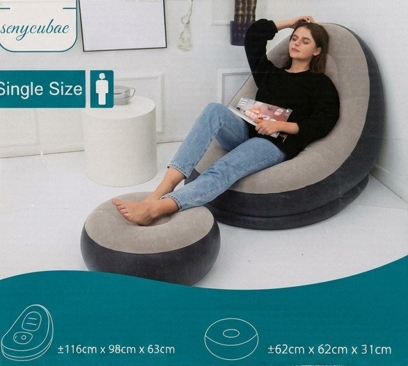 Senyqubaq Sofa Chair single-seat furniture for a home in Lagos, Nigeria